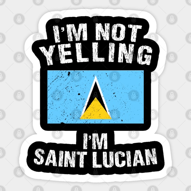 I'm Not Yelling I'm Lucian Sticker by TShirtWaffle1